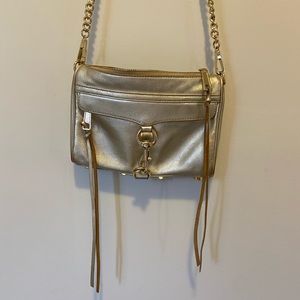 Rebecca Minkoff Gold Crossbody Bag
